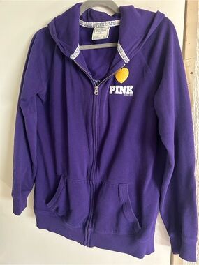 Vintage PINK Victoria's Secret NFL Minnesota Vikings hoodie